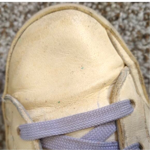 Golden Goose White and Pink Glitter Sneakers - Picture 5 of 16